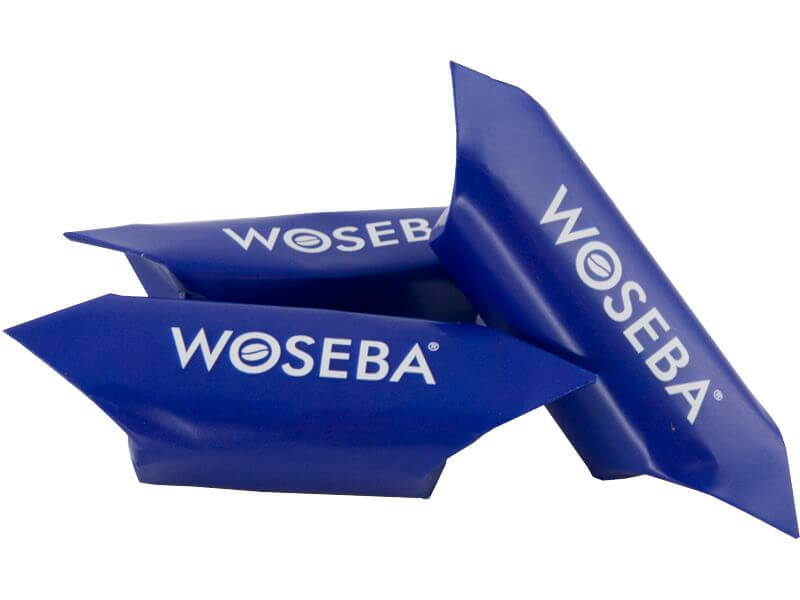 Krówki reklamowe dla producenta kawy WOSEBA